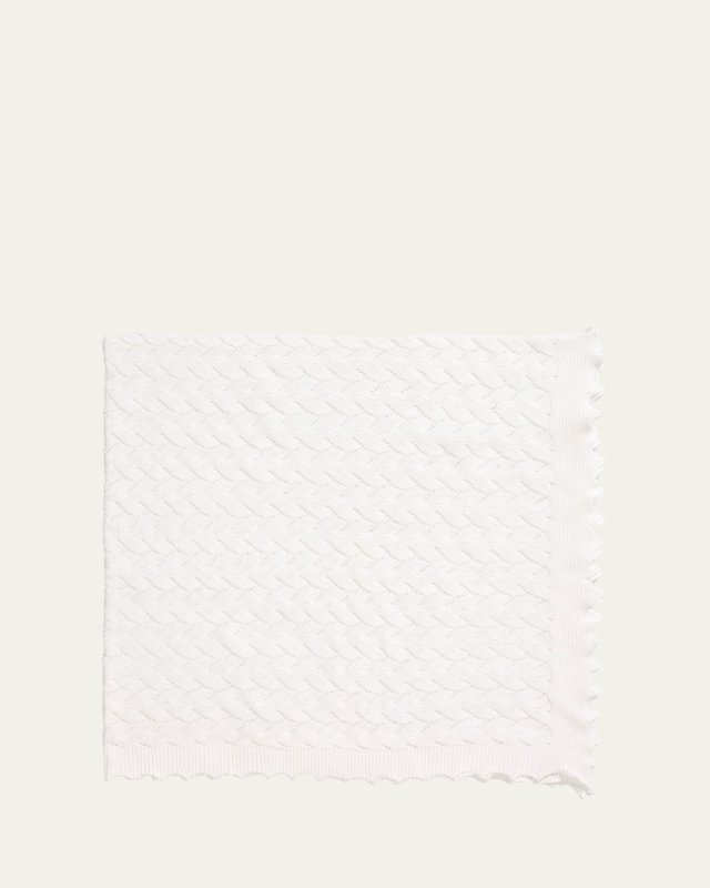 Kid's Lacy Cotton Blanket